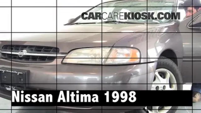 1998 Nissan Altima GXE 2.4L 4 Cyl. Review